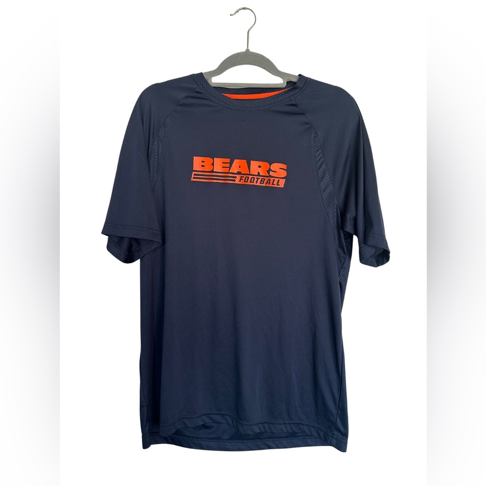 NFL Bears Football Dri-Tek Shirt - Men’s Medium - Navy Blue